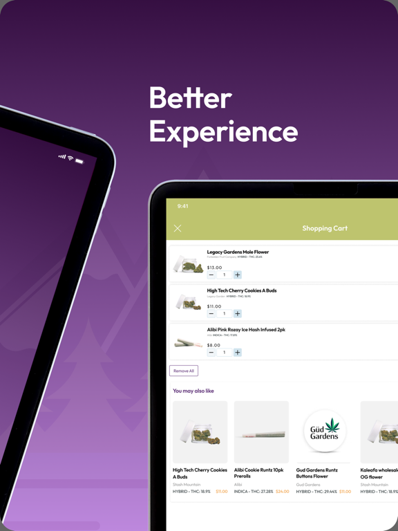 High Lakes iPad screenshot 2 - Shopping app