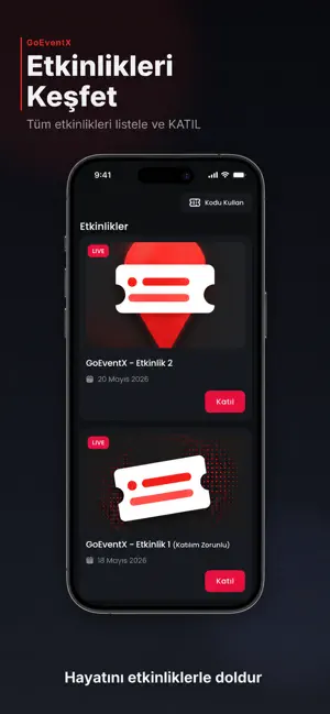 GoEventX-Kurumsal Etkinlik screenshot 2