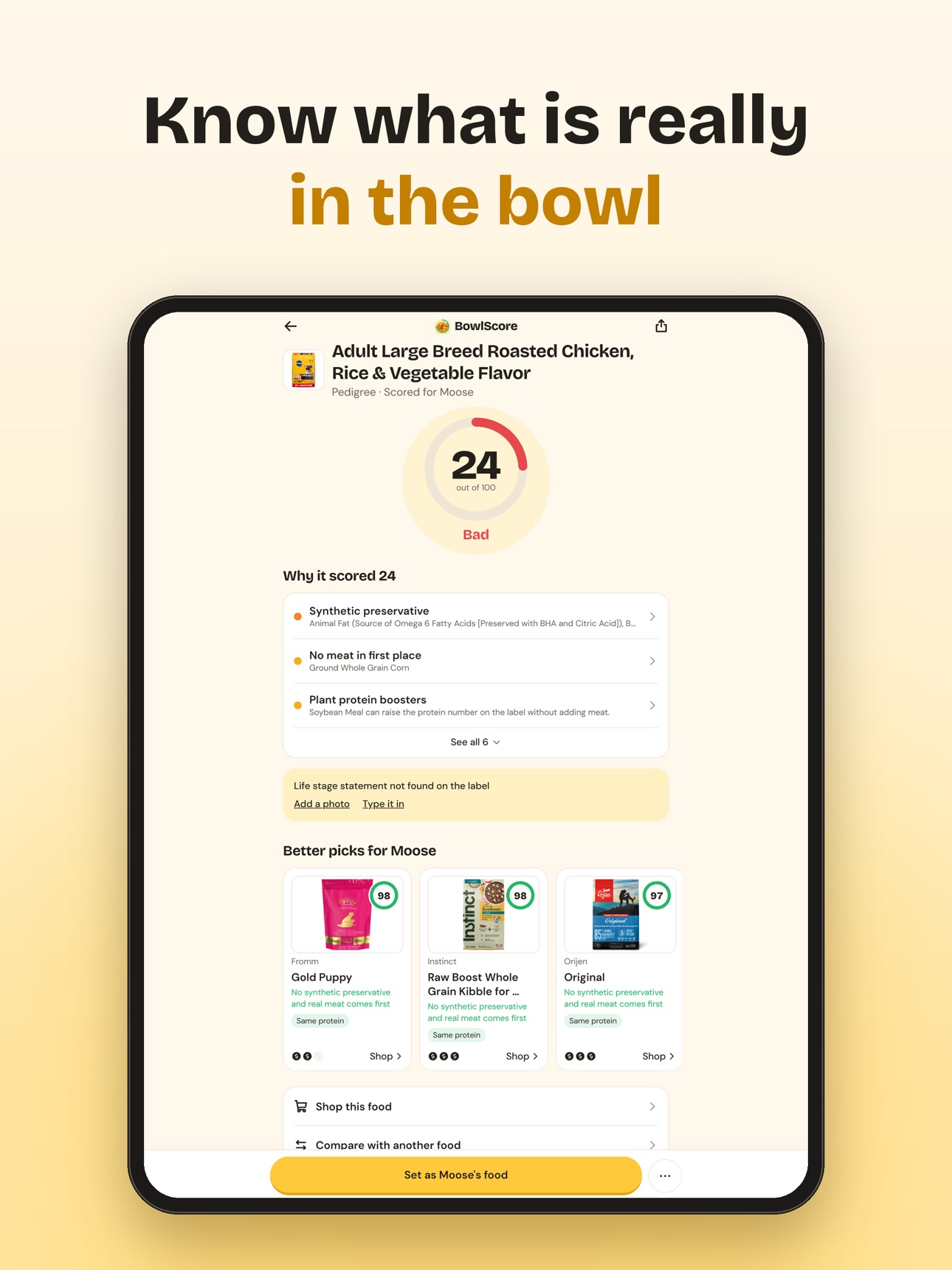 Screenshot 8 of BowlScore: Pet Food Scanner