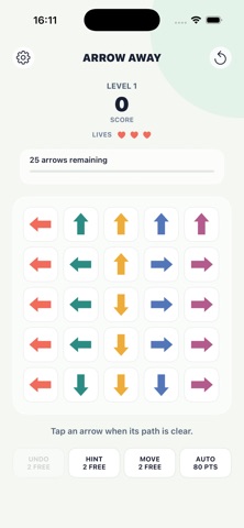 Arrow Awoy iPhone screenshot