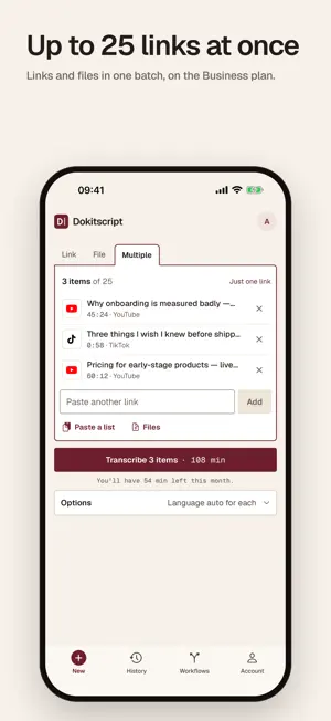 Dokitscript: Video to Text screenshot 2