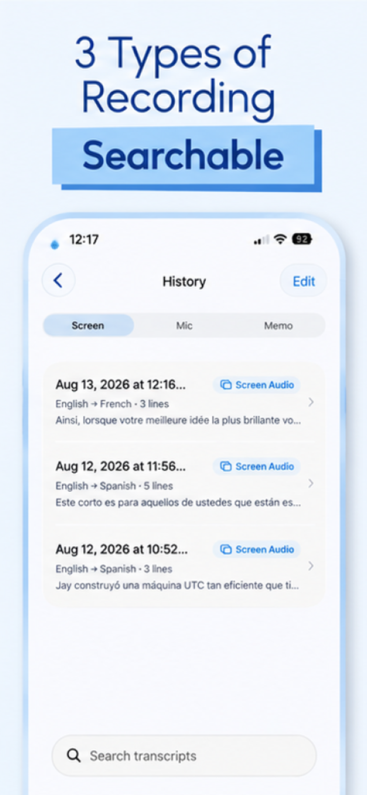 SpeechNotes+: Private AI Memos screenshot 5