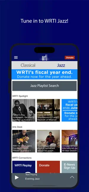 Classical Music & Jazz WRTI screenshot 3