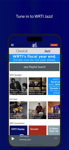 Classical Music & Jazz WRTI Screenshot 3 of 5