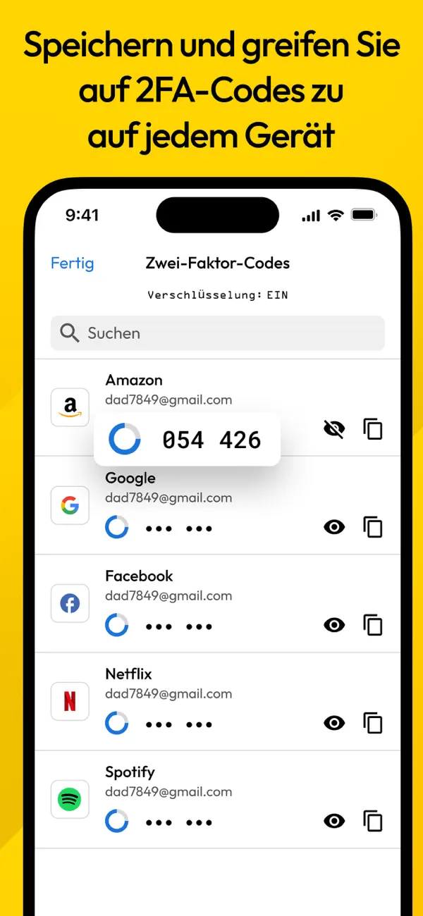 Keeper Passwort-Manager iPhone App Screenshot 7 – Produktivität