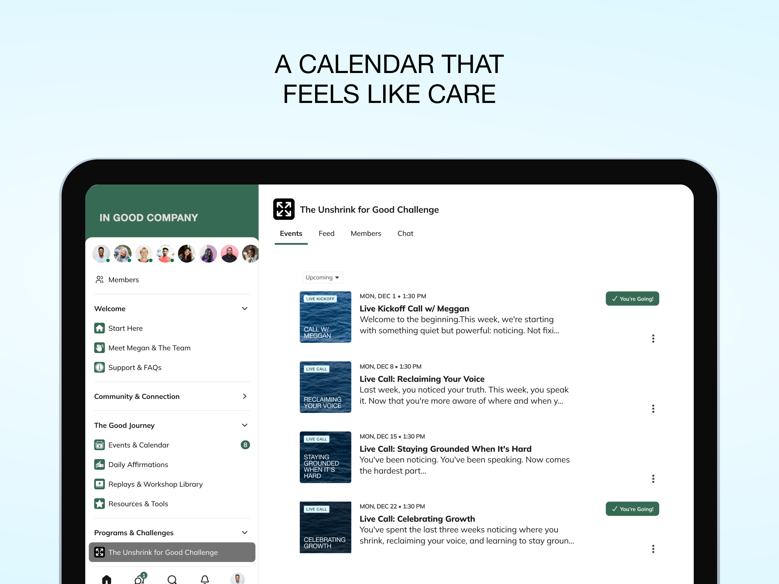 In Good Company App