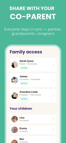 Baby Leap: Milestone Tracker Screenshot 9 of 10