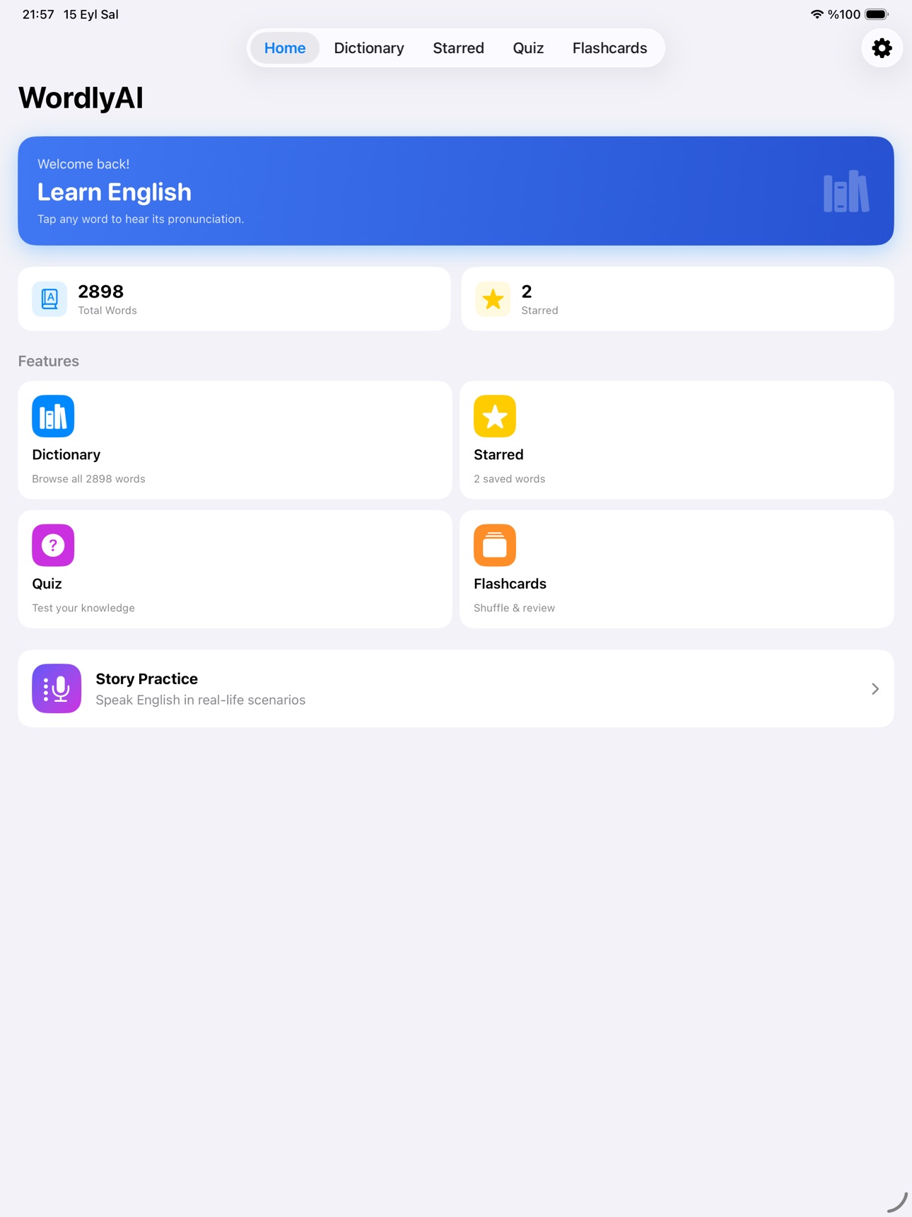 Screenshot 6 of Learn English – WordlyAI