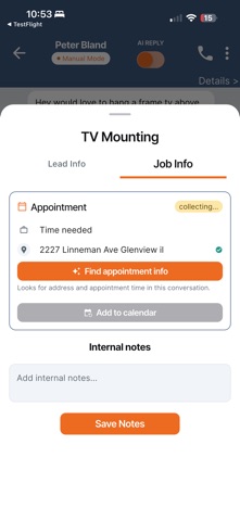 LeadReply: Lead Autoresponder iPhone screenshot