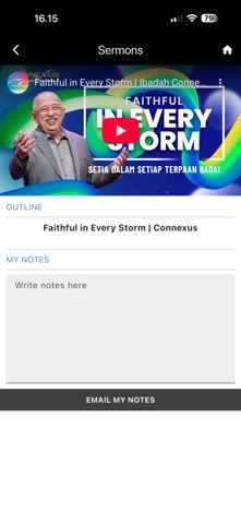 GKPB Fajar Pengharapan iPhone screenshot