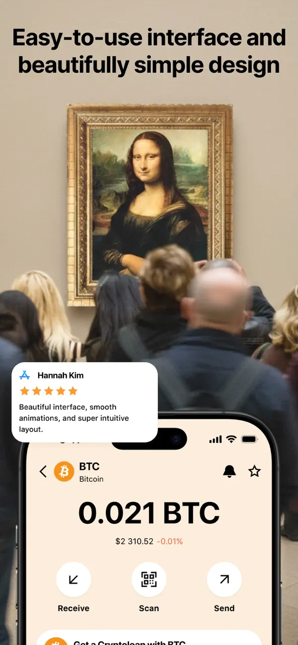 #3. Cropty wallet – Bitcoin & USDT (iOS) بواسطة: Coinscatch