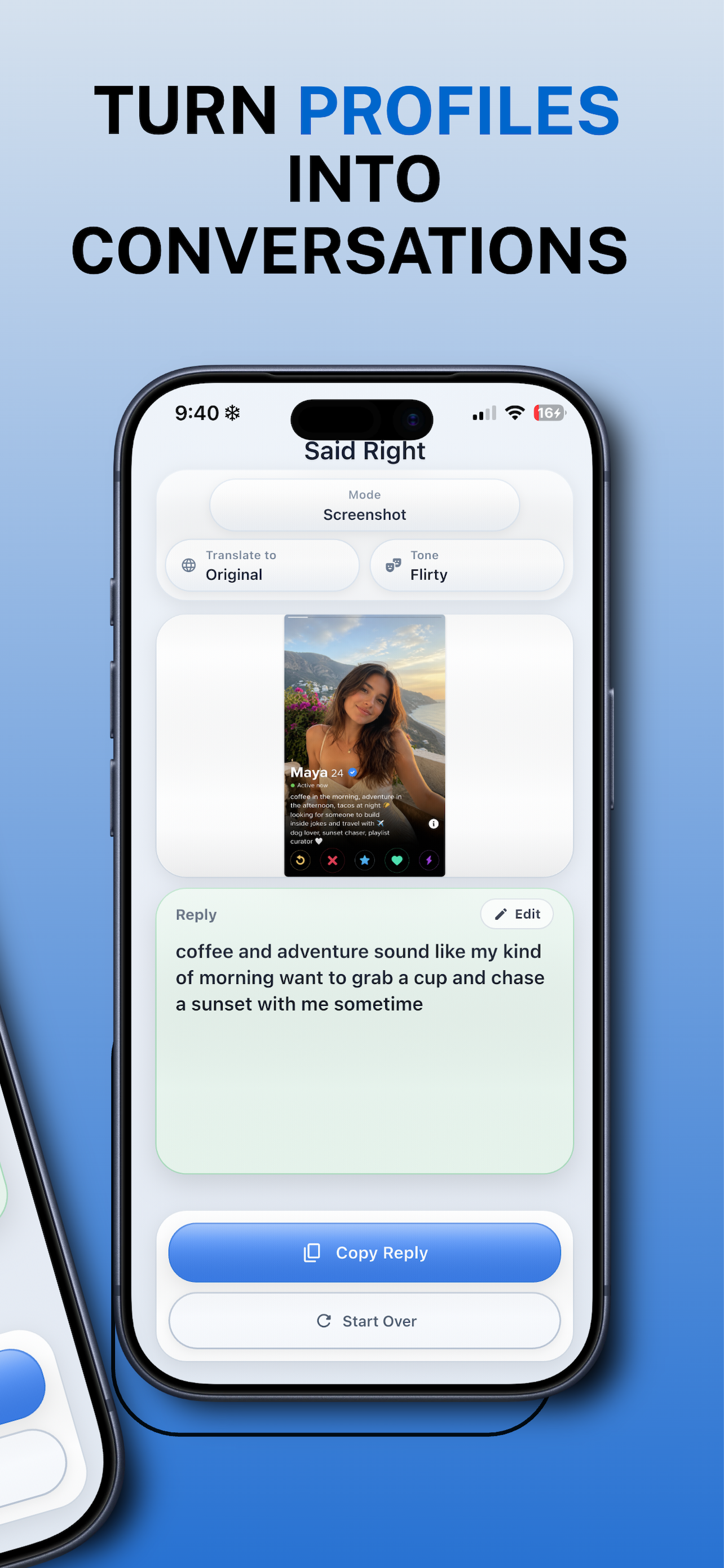 Said Right: Better Texts