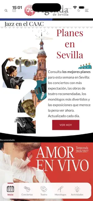 Agenda Sevilla screenshot 3