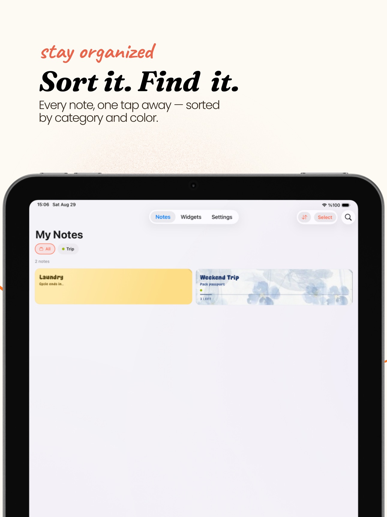 Screenshot 10 of Sticky Note - Widgets & Lists