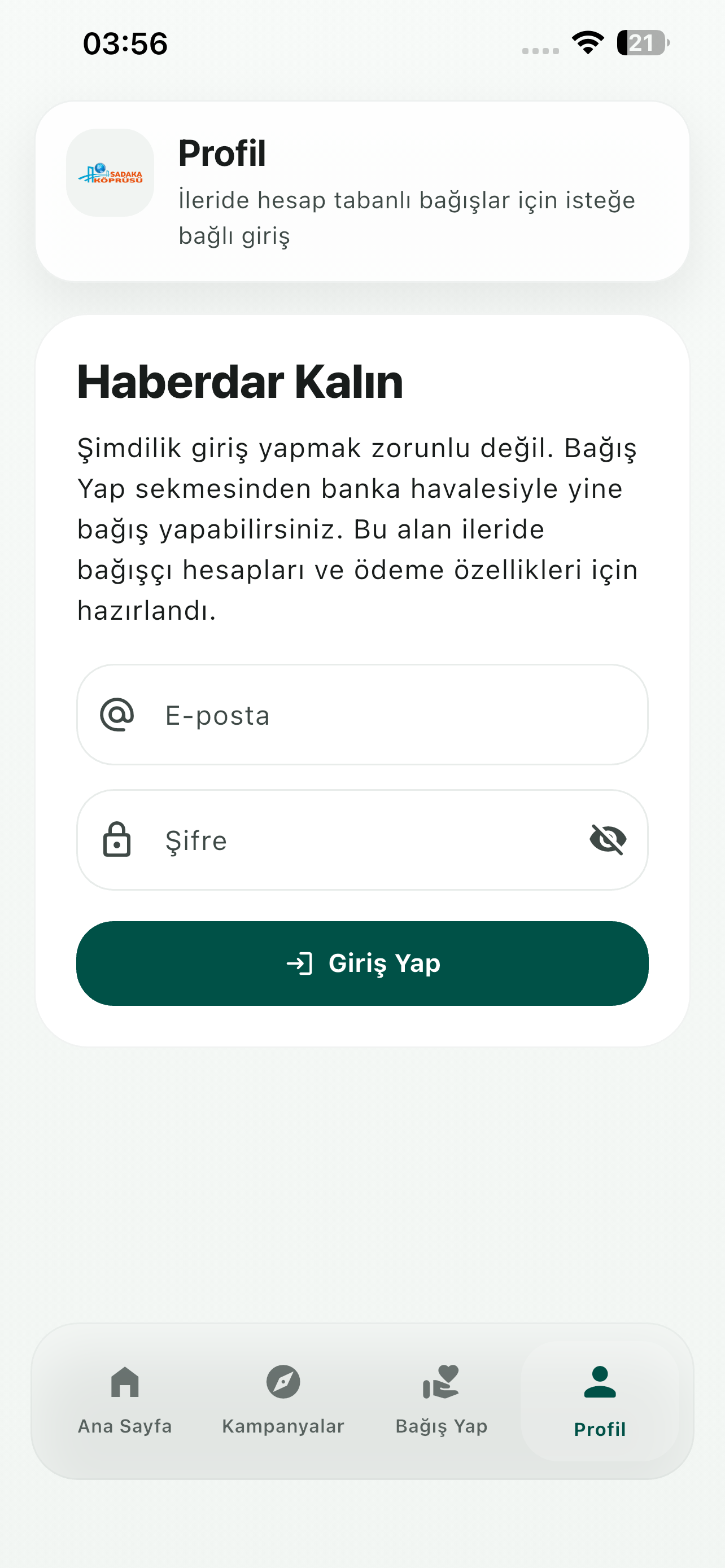 Sadaka Köprüsü