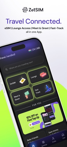 ZetSIM: eSIM & Airport Lounges screenshot