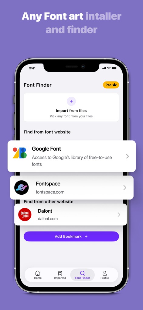 Fonts - Find, install any font - ユーティリティアプリ | MWM