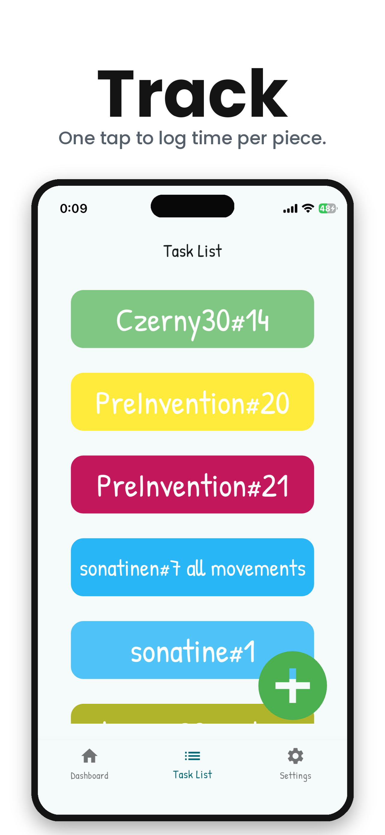 Kasane: Music Practice Tracker screenshot 2