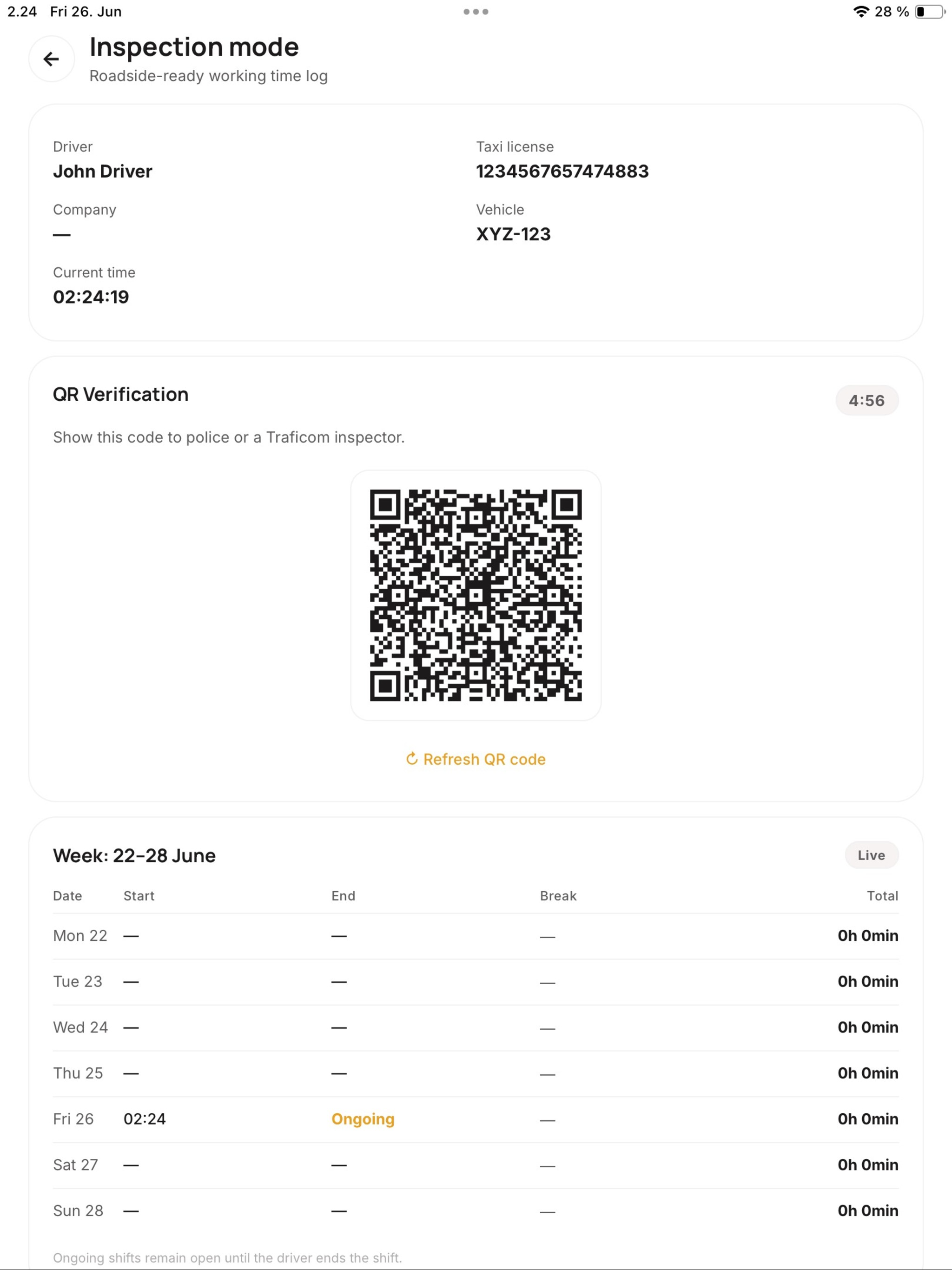 Taxilog – Ajopäiväkirja screenshot 8