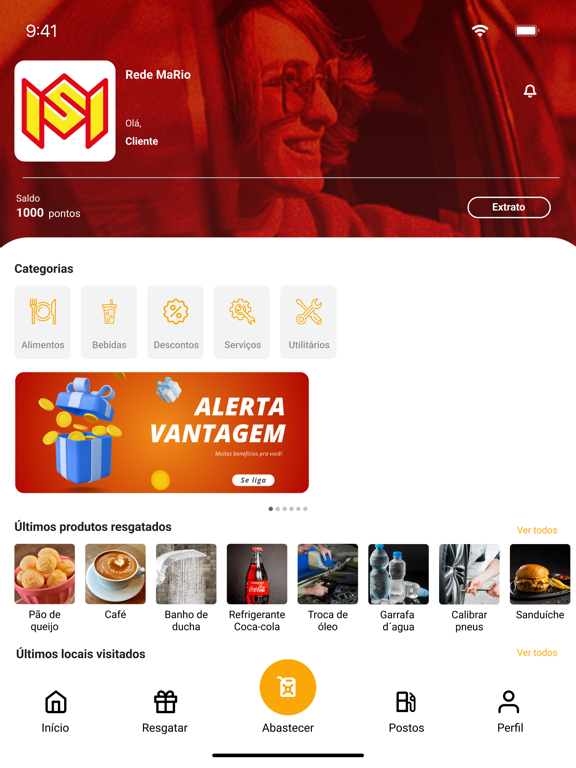 Rede MaRio iPad screenshot