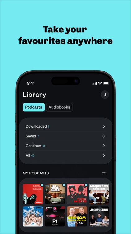 Podme - Podcasts & Audiobooks screenshot-3