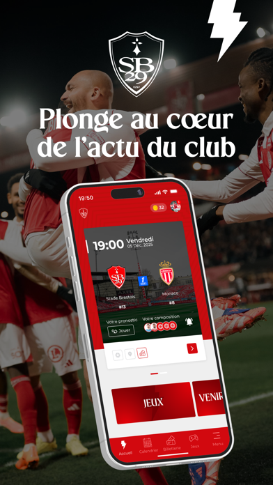 Stade Brestois 29 app screenshot