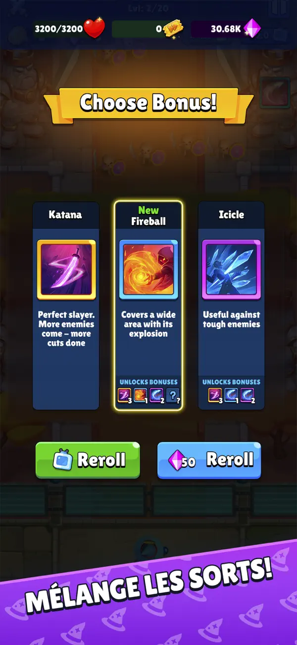 Wizard Tower Defense Idle Game iOS Mod IPA screenshot 3 - iOS game interface