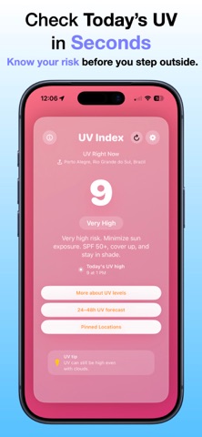 UV Index Today – Sun Safety のスクリーンショット
