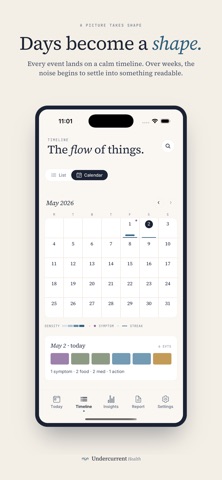 Undercurrent: Symptom Tracker screenshot