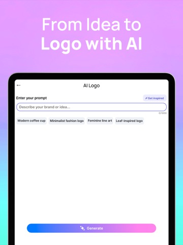 Logo Maker: AI Logo Maker ipad screenshot 4