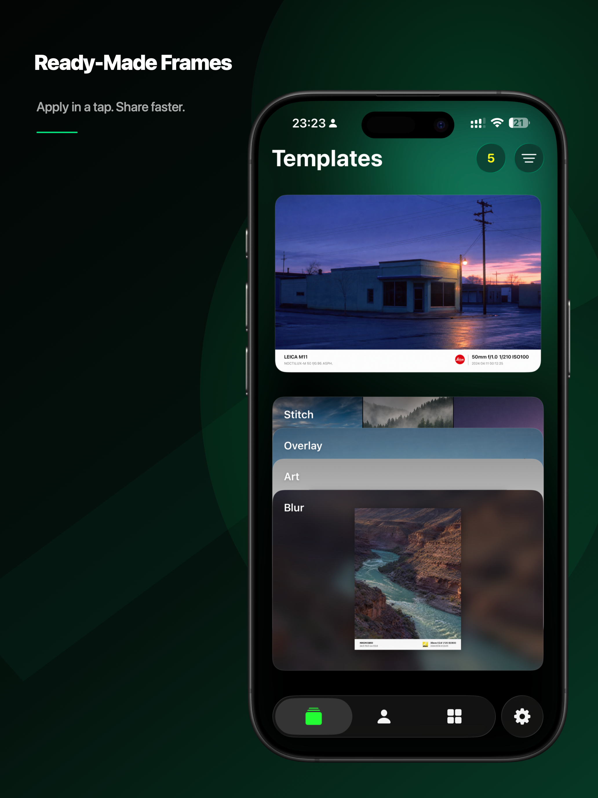 PhotoMark: Photo Frame & EXIF screenshot 12