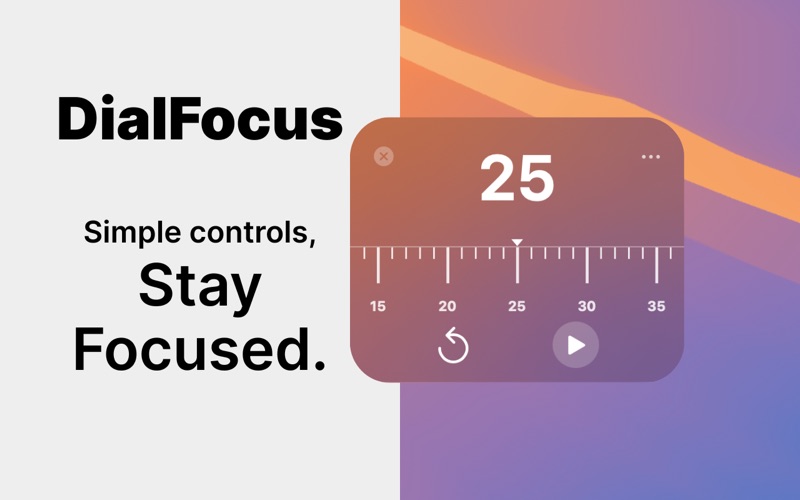 DialFocus-Timer for Minimalist screenshot