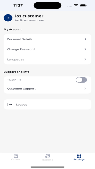 Shipox Customer Screenshot