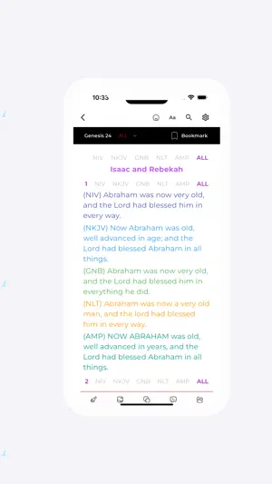 Multiversion Bible App Offline screenshot 1