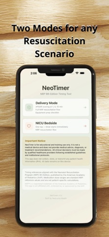 NeoTimer: NRP Timing Tool app screenshot