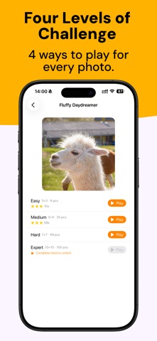 Alpaca Jigsaw Offline Puzzle screenshot