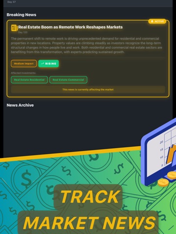 Stock Tycoon: Trade Simulator iPad screenshot