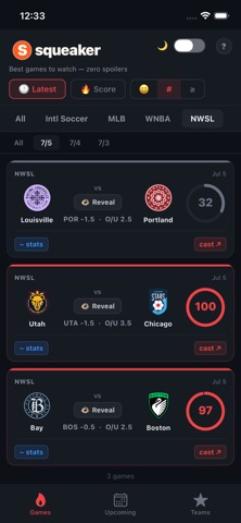 Squeaker Sports Screenshot 5 of 6