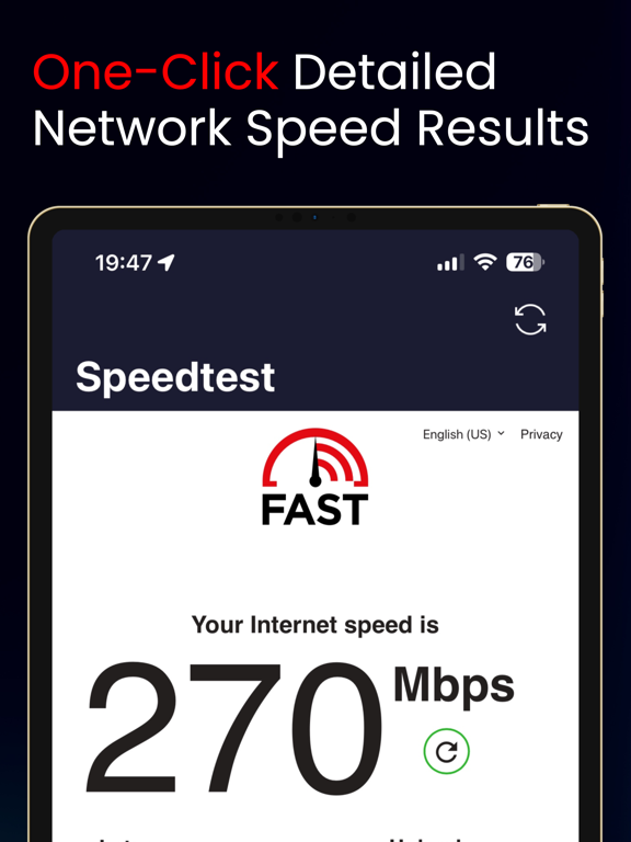 Screenshot #4 pour Speedtest & Free VPN