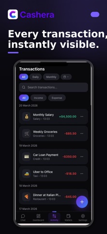 Cashera screenshot
