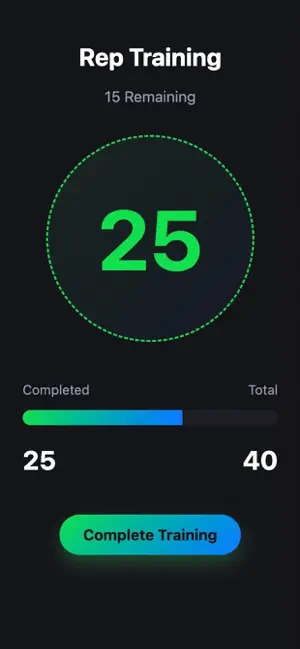 Push Up Tracker & record screenshot 3