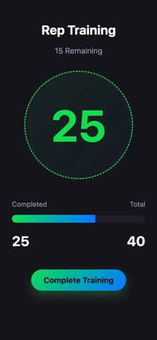 Push Up Tracker & record Screenshot 3 of 5