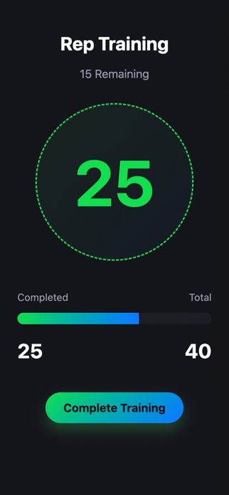 Push Up Tracker & record Screenshot 3 of 5