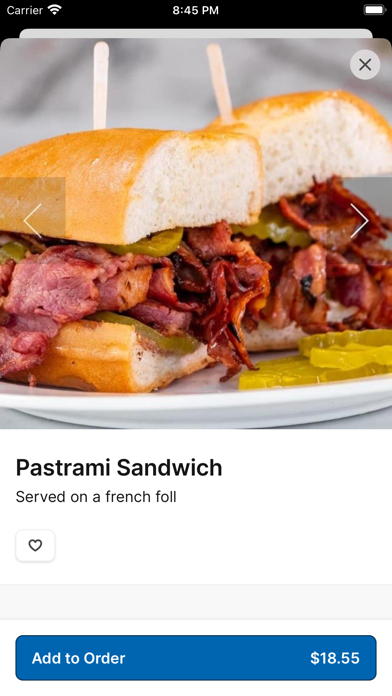 The Fat Greek iPhone screenshot 4 - Food & Drink app