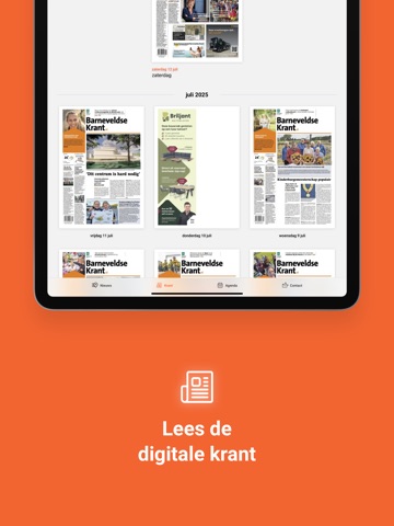 BarneveldseKrant.nl iPad screenshot