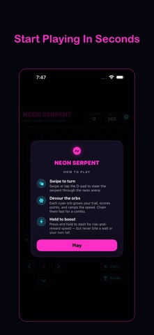 Neon Serpent: Snake Game Screenshot 1 of 6
