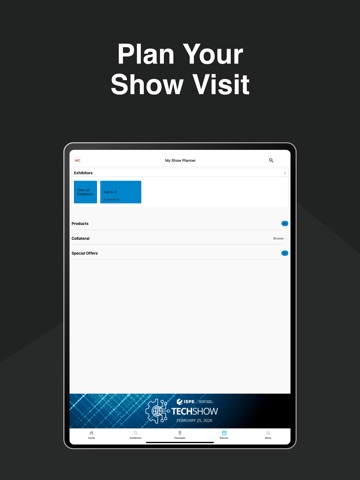 ISPE-CaSA TechShow 2026 iPad screenshot