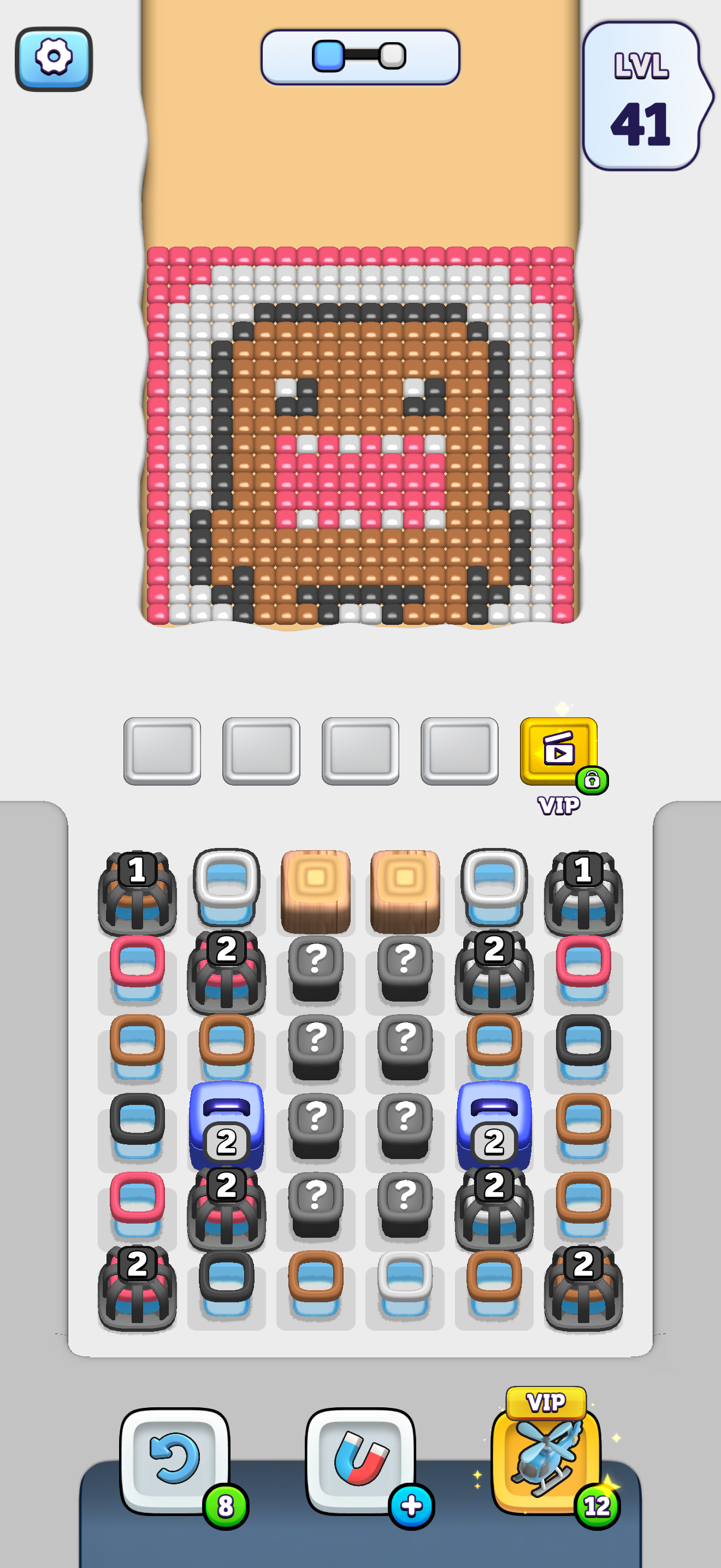 Pixel Sort: Color Sorting Game
