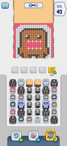 Pixel Sort: Color Sorting Game iPhone screenshot