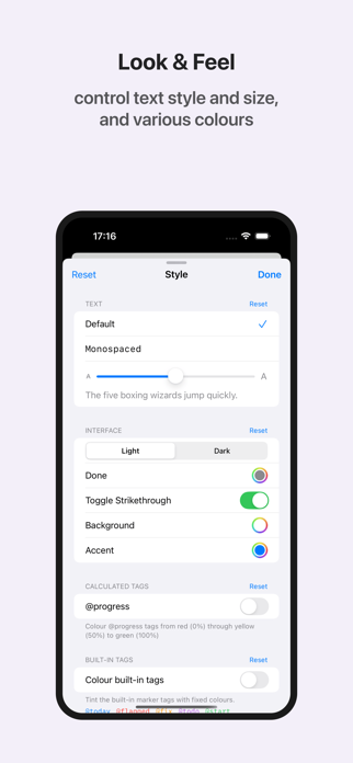 PaperTrail: TaskPaper Client Screenshot 4 of 10